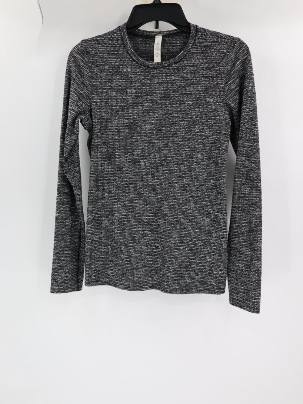 Lululemon Top Womens 6 Kitsilano Long Sleeve Coco Pique Slim Stretch Breathable